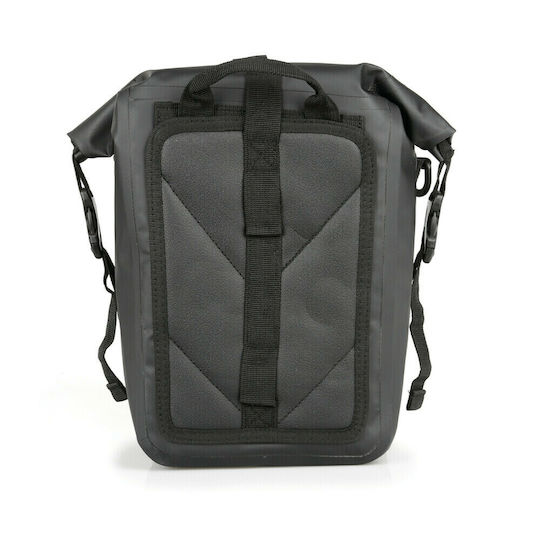 Lampa Waterproof Bag for Rails Motorcycle Soft Bag 30x10x12cm 5L Black