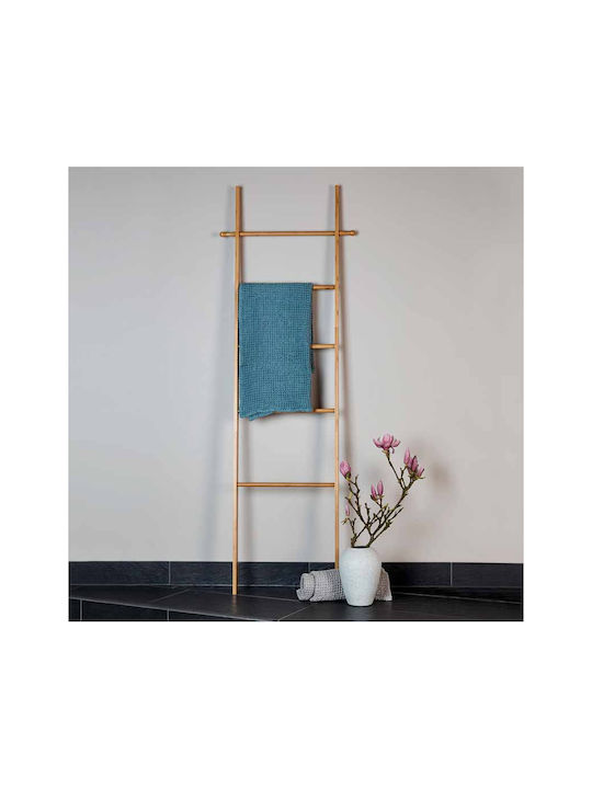 Wenko Bahari Floor Standing Bathroom Ladder with 5 Positions Brown 622151121