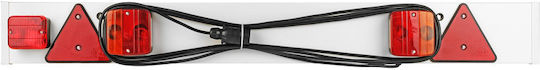 Carner Φως Τρέιλερ LED Αδιάβροχο με Βίδες 12V 1τμχ