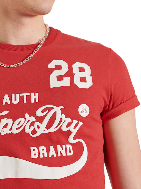 Collegiate Graphic Standard Weight T-Shirt Rot