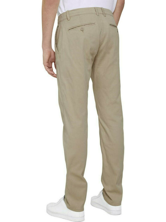 Tom Tailor Men's Trousers Chino Beige