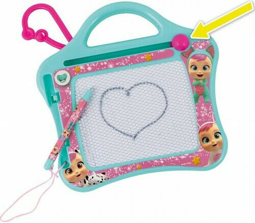 AS Cry Babies Draw & Erase Double Sided Floor Board 20.5x26.5cm