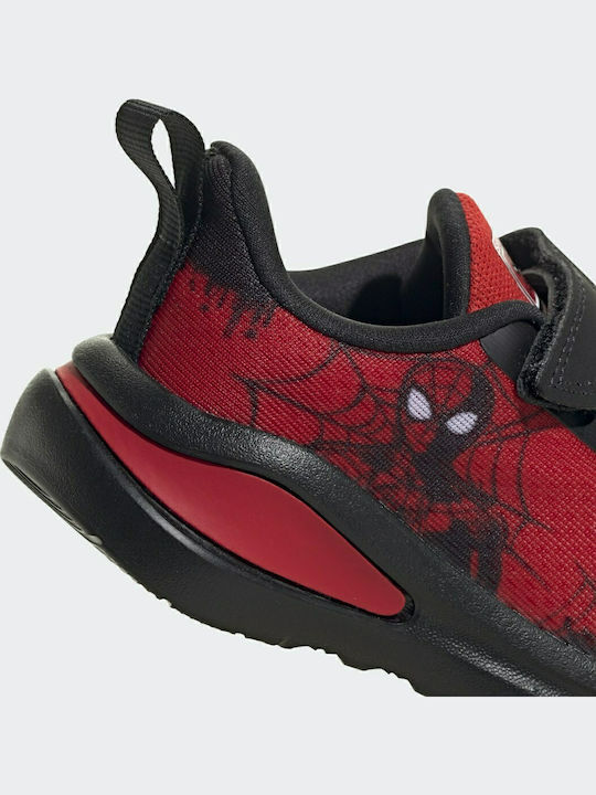 Fortarun Fortarun Kids Sports Shoes Running with Hoop & Loop Closure Vivid Red / Core Black / Cloud White