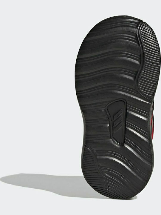 Fortarun Fortarun Kids Sports Shoes Running with Hoop & Loop Closure Vivid Red / Core Black / Cloud White