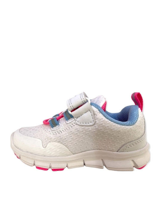 Flippy G Αθλητικά Παιδικά Παπούτσια Running με Σκρατς Λευκά