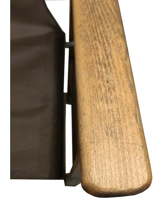 Scaun de regizor Lemn Maro 60x51x86cm