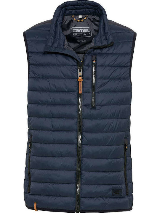 Geacă Fără Mâneci Puffer Albastru Marin