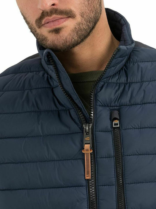 Geacă Fără Mâneci Puffer Albastru Marin