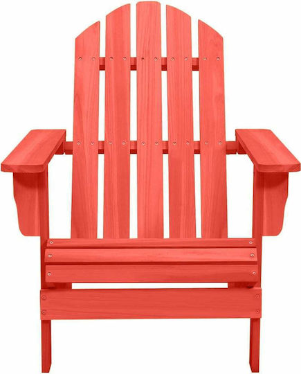Κουνιστή Adirondack Κόκκινο 70x91.5x92εκ. Κουνιστή Adirondack Κόκκινο 70x91.5x92εκ.