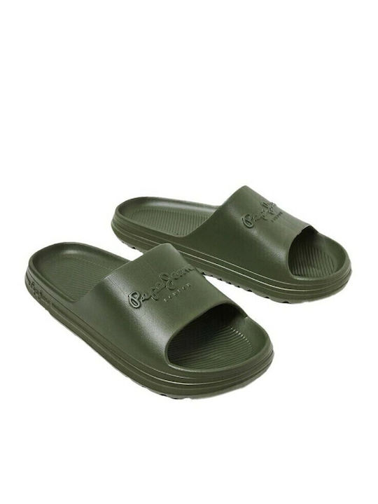 Men's Slides Khaki