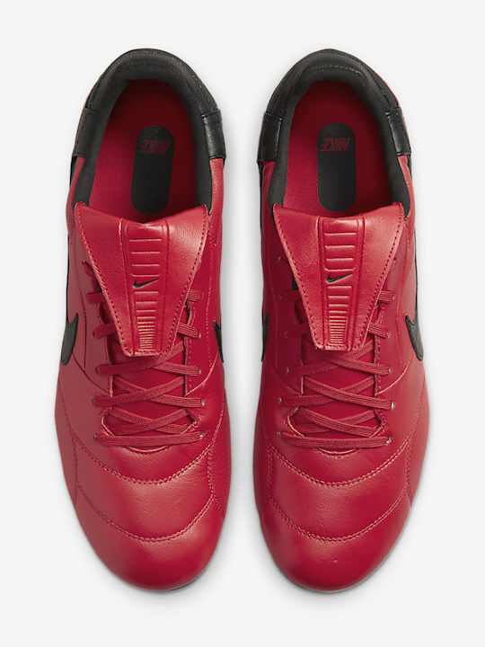 Nike Premier 3 Anti-Clog Fußballschuhe mit Stollen Rot
