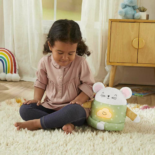 Fisher Price Sleep Toy Mouse - Friend made of Fabric with Sounds for 0++ Months