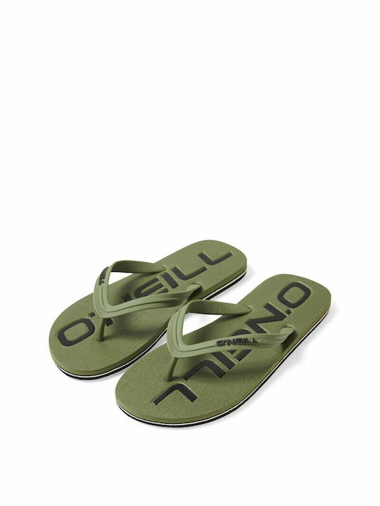 O'neill Men's Flip Flops Green