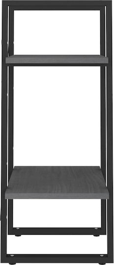 Bibliothek Grau 40x30x70cm