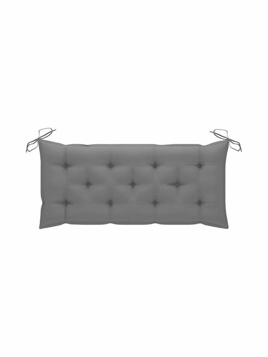 Bench Outdoor Bamboo with Pillows 118x38x45cm