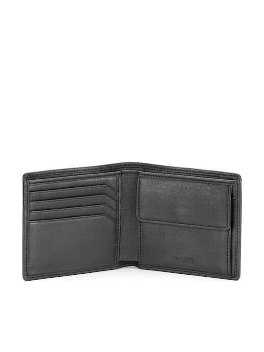 Hugo Subway Leather Men's Wallet Classic Black