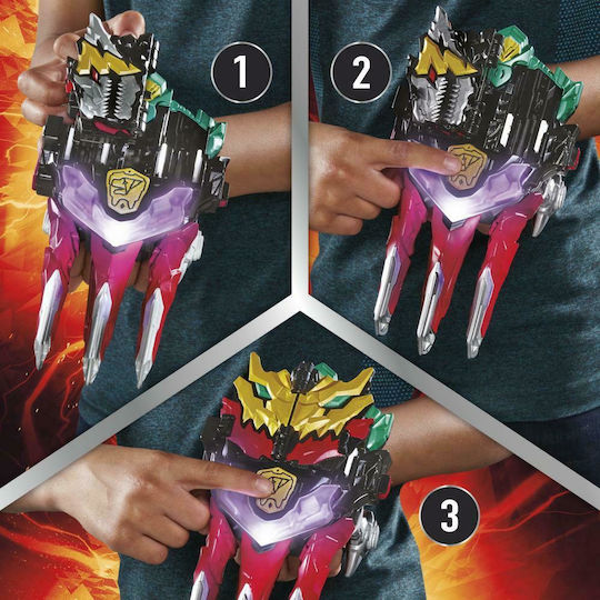 Φιγούρα Δράσης Dino Knight Morpher Power Rangers για 5+ Ετών