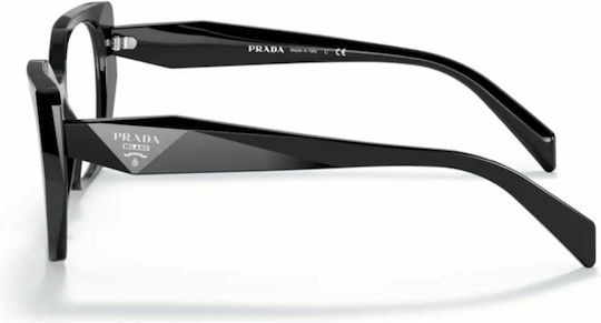 Prada Rame Ochelari Pentru Femei Acetat Fluture Negru PR18WV 1AB1O1