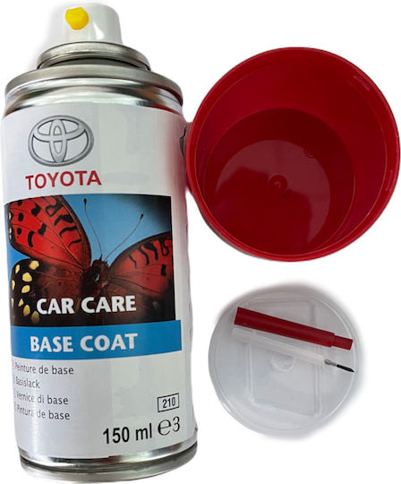 Toyota 089 Platinum White Pearl Sprühfarbe von Autos mit Pinsel Weiß 150ml