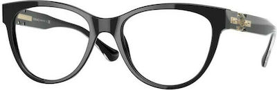 Versace Weiblich Kunststoff Brillenrahmen Schwarz VE3304 GB1
