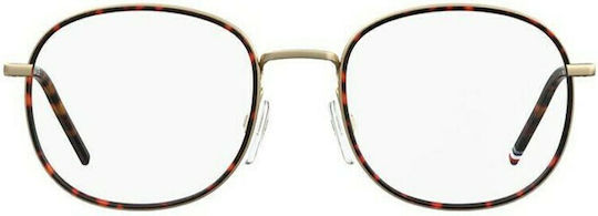 Tommy Hilfiger Μεταλλικός Σκελετός Καφέ Ταρταρούγα TH1726 AOZ