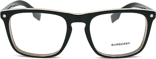 Burberry Bolton Plastic Eyeglass Frame Black B2340 3798