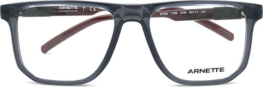 Arnette Plastic Eyeglass Frame Gray AN7189 2730
