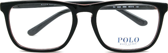 Ralph Lauren Plastic Eyeglass Frame Black PH2226 5668