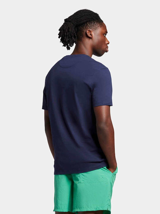 T-shirt Navy Μπλε