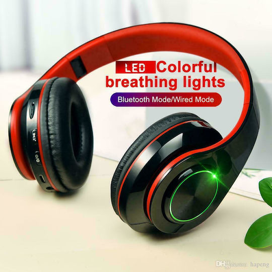 B39 Wireless / Wired On Ear Headphones Red