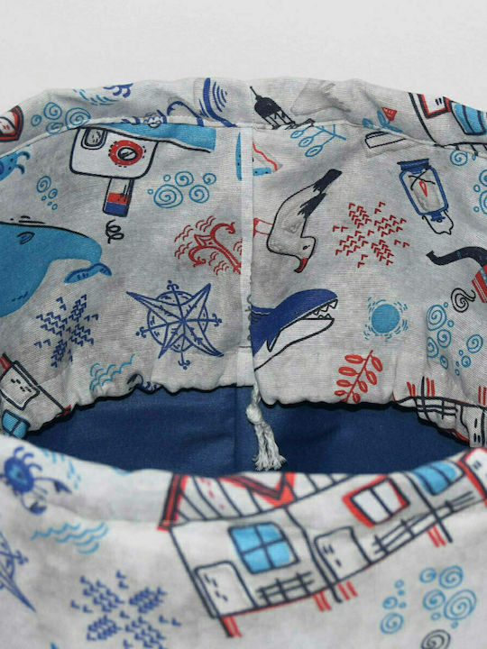 Decocraft Children's Folding Storage Bag made of Fabric Faros Blue 50x20x55cm 1pcs