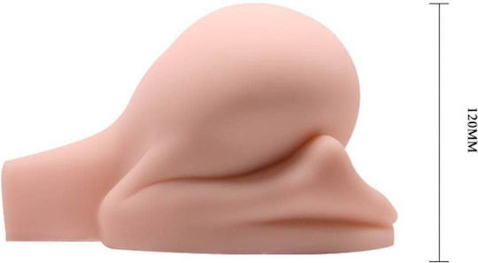 Crazy Bull Vagina & Anal Exact Full Size Replica Masturbator mit Vibration AD-214851 1Stück