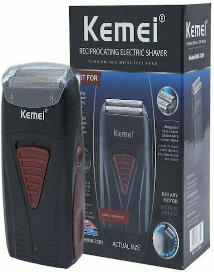 Kemei KM-3381 Foil Aparat de Ras Electric Față Reîncărcabil