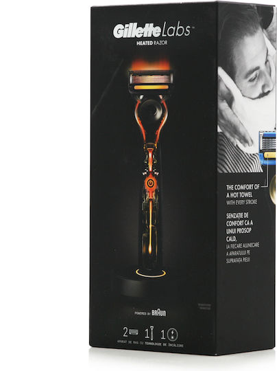 Gillette Heated Razor Beheizt Elektrorasierer Gesicht Wiederaufladbar