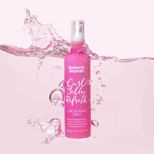 Umberto Giannini Curl Jelly Refresh Curl Refresher για Ελαφρύ Κράτημα 150ml