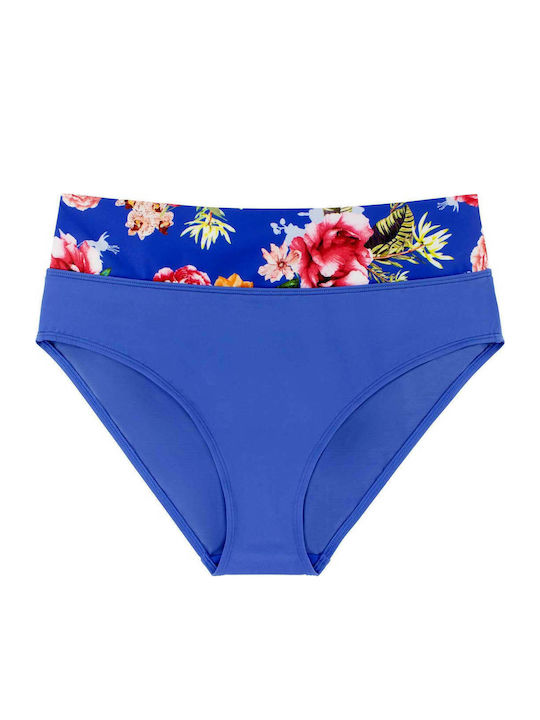 Campora Bikini Slip High Waist Blue