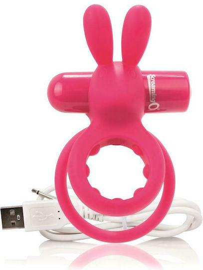 Screaming O O Hare Vibrating Penis Ring Pink