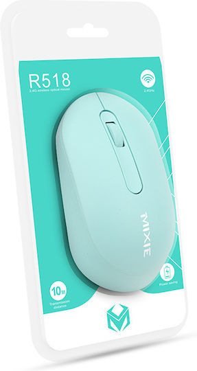 Mixie R518 Безжичен Мишка Зелен