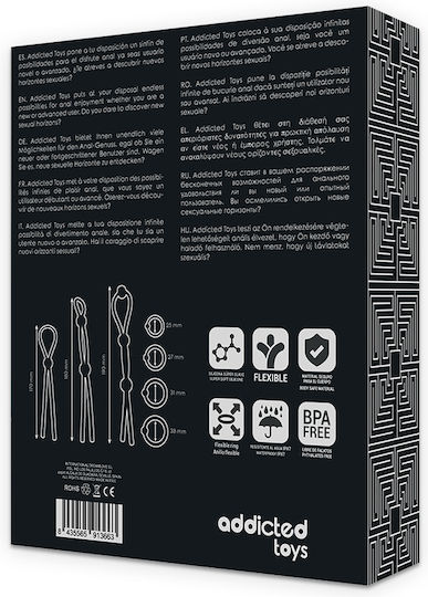 Addicted Toys Addicted Toys Flexible Silicone Cock Ring Set 7 Pieces