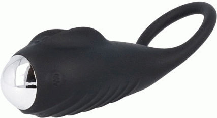 Brilly Glam Brilly Glam Alan Cock Ring Luxe Black