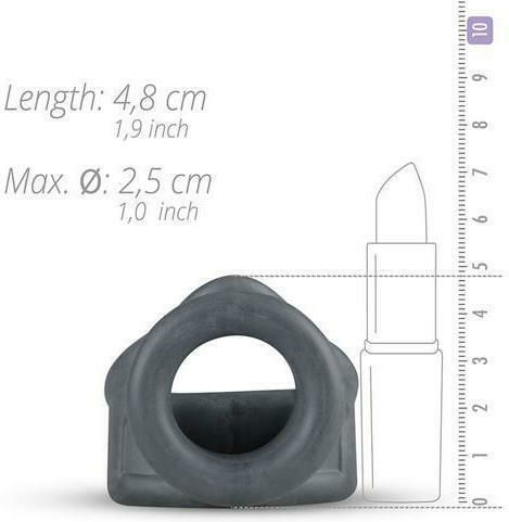 Boners Liquid Silicone Cocksling Grey