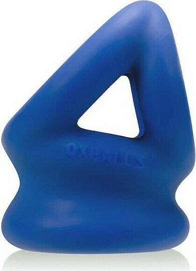 Oxballs Tri-Squeeze Cock Sling & Ball Stretcher Blue Blue