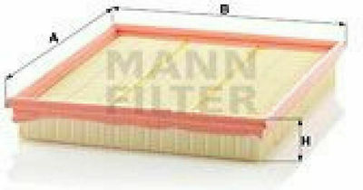 Mann Filter Φίλτρο Αέρα Αυτοκινήτου για Seat Mii, Skoda Citigo, Volkswagen Polo / Up