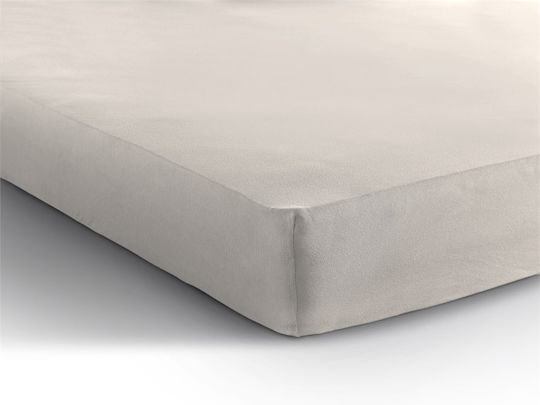Sleeptime Σεντόνι Ξενοδοχείου Μπεζ Μονό 160x200εκ. Βαμβάκι & Πολυεστέρας 4τμχ
