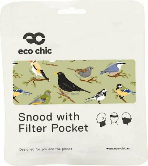 Eco Chic Snood Face Mask Wild Bird 1τμχ