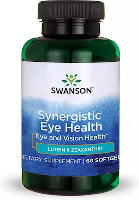 Swanson Synergistic Eye Health Lutein & Zeaxanthin 60 softgels