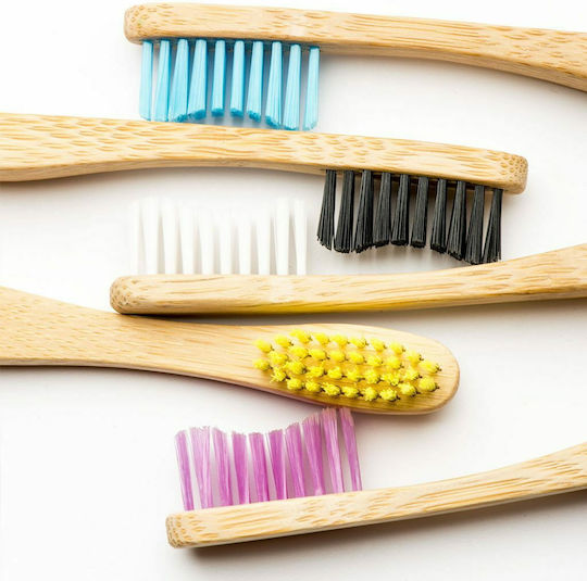 The Humble Co. Bamboo Toothbrush 5-Pack Четка за зъби Medium 5бр