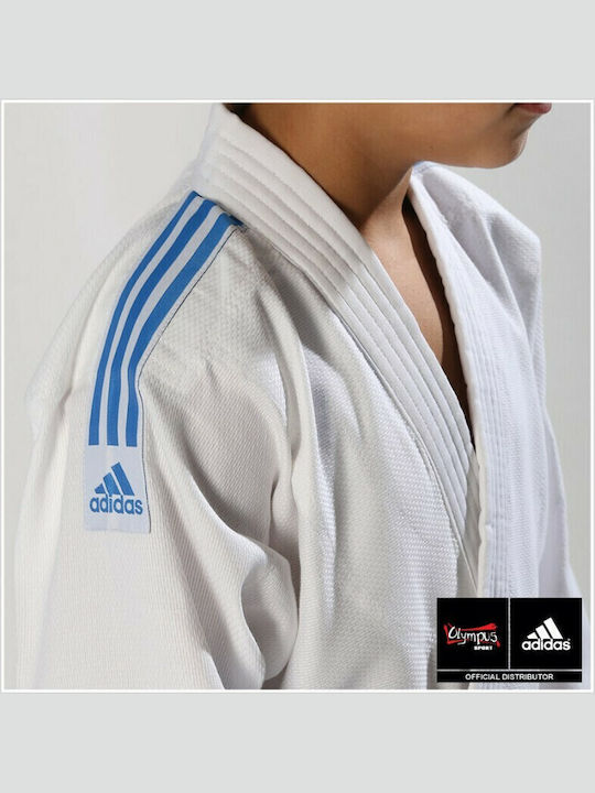adidas Flash-Gi Evolution Παιδική Στολή Judo Λευκή