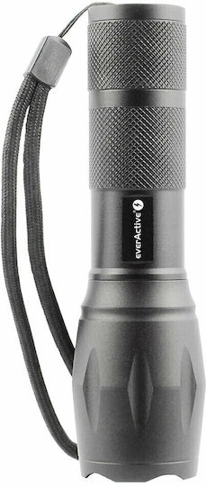 everActive Taschenlampe LED IPX4 mit maximaler Helligkeit 600lm Schwarz