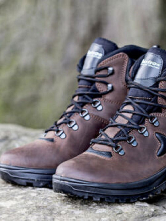Mont Blanc CTX MID Ανδρικά Ορειβατικά Μποτάκια Αδιάβροχα Καφέ